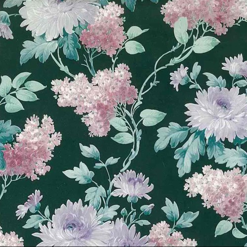 緑の花の壁紙 花 工場 開花植物 花柄 ピンク 菊 パターン 設計 花弁 Wallpaperkiss