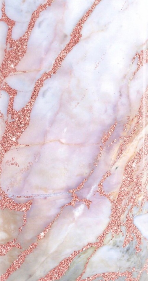 ローズゴールドの大理石の壁紙 ピンク 桃 大理石 繊維 レース ベージュ Wallpaperkiss