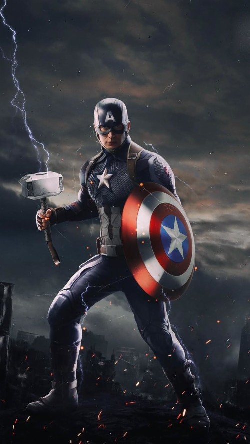 Mm Schwindlig Band Amanda Cerny Captain America Viel Variante Hostess