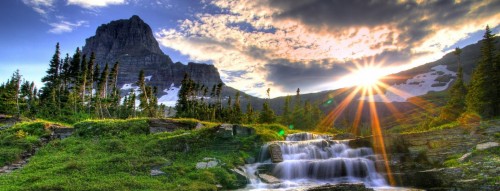 美しい風景の壁紙 自然の風景 自然 滝 水 水資源 山 空 水路 Wallpaperkiss