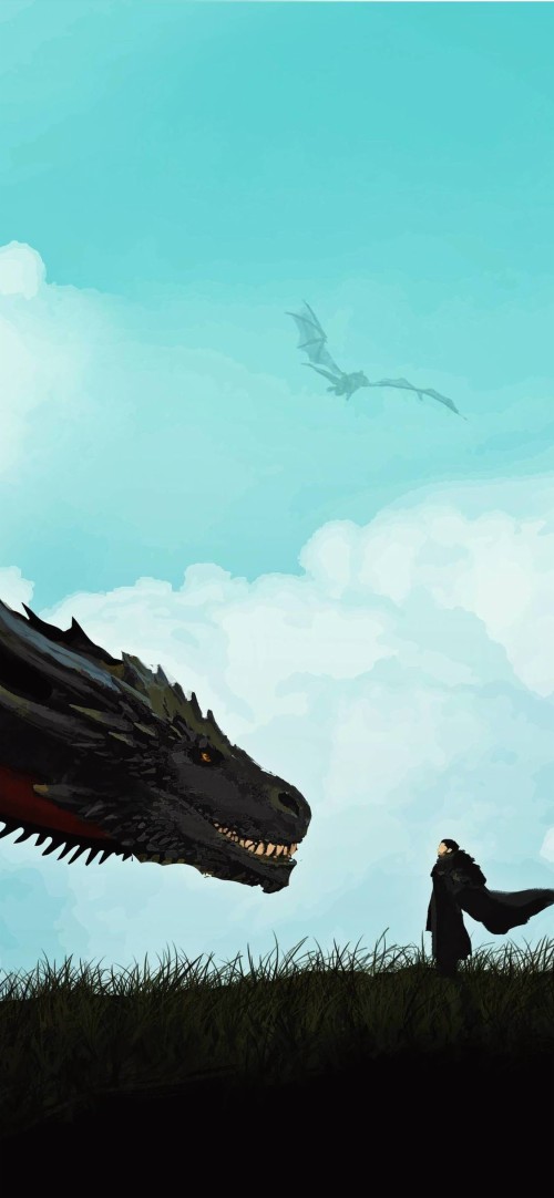 ドラゴンiphone壁紙 空 恐竜 木 ティラノサウルス 写真撮影 雲 あご アニメーション Wallpaperkiss