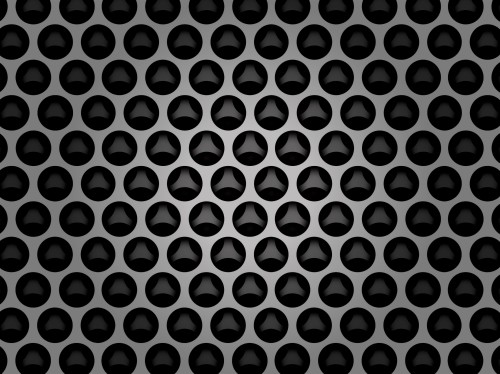 Mac Proの壁紙 パターン 設計 サークル 金属 フォント グリル モノクローム 炭素 メッシュ 黒と白 Wallpaperkiss