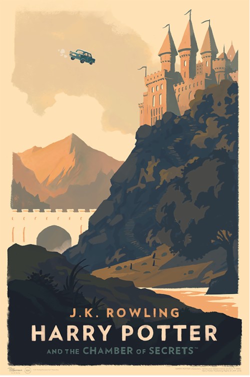 Harry Potter Wallpaper Tumblr Landmark Poster Sky Illustration Mountain Wallpaperkiss