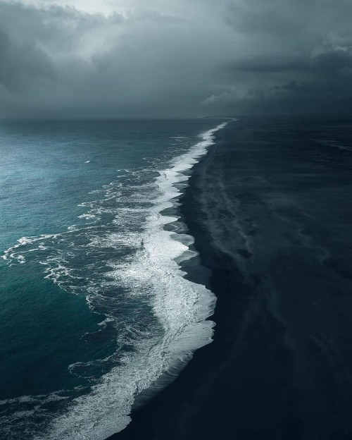 アイスランドの壁紙 水域 空 海 海洋 波 水 海岸 風の波 雲 地平線 Wallpaperkiss