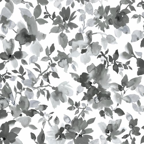 黒と白の花の壁紙 パターン 黒と白 葉 モノクロ写真 設計 工場 モノクローム 花 Wallpaperkiss