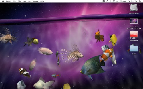 3d魚のライブ壁紙 紫の 海洋生物学 魚 スクリーンショット スペース Pcゲーム 架空の人物 ゲーム 魚 Wallpaperkiss