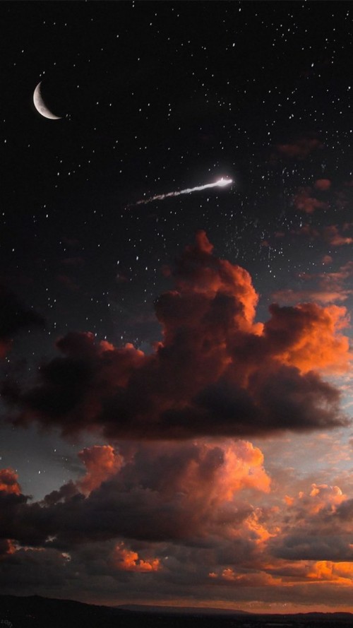空壁紙iphone 空 雲 雰囲気 天文学 夜 天体 スペース 星 Wallpaperkiss