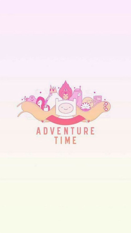 Adventure Time Wallpaper Iphone Pink Crown Logo Text Font Illustration Headpiece Graphics Design Tiara Wallpaperkiss