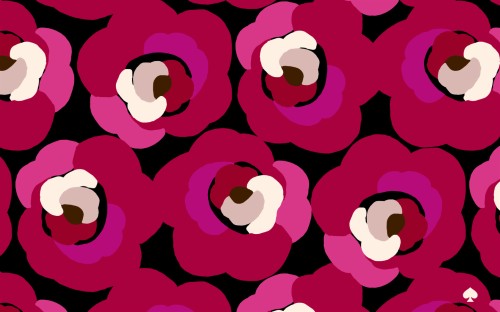 ケイトスペードの壁紙 ピンク パターン 設計 サークル 図 花弁 Wallpaperkiss