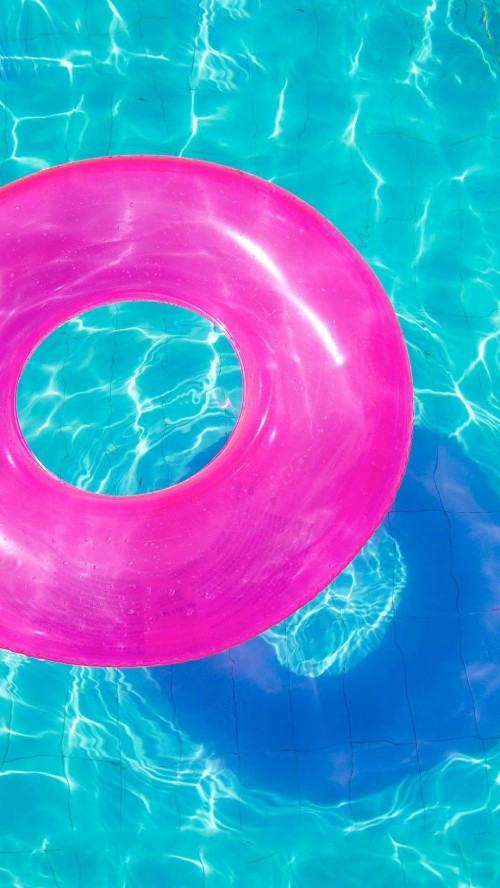 夏壁紙tumblr 水 インフレータブル アクア スイミングプール ピンク ベビーフロート ゲーム ターコイズ Wallpaperkiss