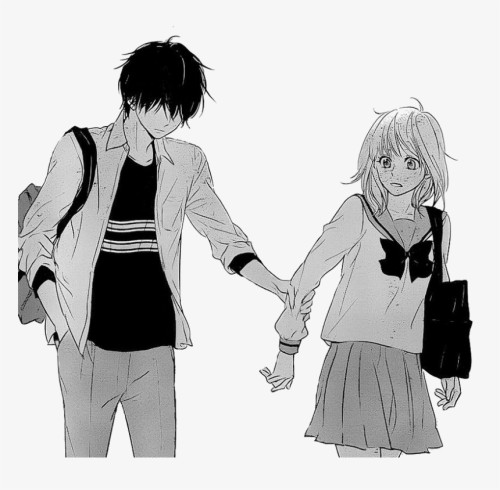 Sad Couple Wallpaper Cartoon Anime Illustration Monochrome Black And White Gesture Interaction Drawing Sketch Black Hair Wallpaperkiss