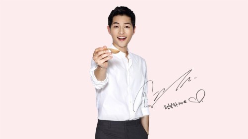 Song Joong Ki Wallpaper Gesture Finger Arm Shoulder Thumb White Collar Worker Sleeve Smile Wallpaperkiss