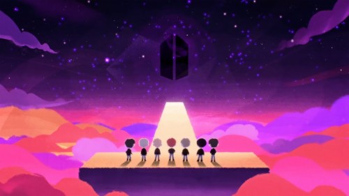 Bts Army Wallpaper Theatrical Scenery Stage Violet Light Purple Sky Space Graphic Design Performance Heater 1445265 Wallpaperkiss - Pastel Purple Wallpaper Bts