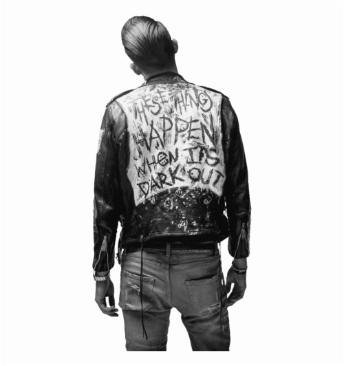 G Eazy壁紙 衣類 ジャケット レザー 黒 革のジャケット 上着 スリーブ 繊維 上 ジッパー Wallpaperkiss