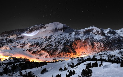 雪山の壁紙 山 山脈 山塊 海嶺 アルプス サミット 自然の風景 Wallpaperkiss