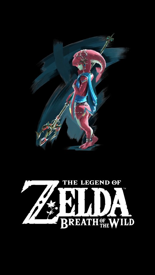 Legend Of Zelda Breath Of The Wild Wallpaper Poster Graphic Design Font Logo Illustration Graphics Fictional Character Games Brand Wallpaperkiss