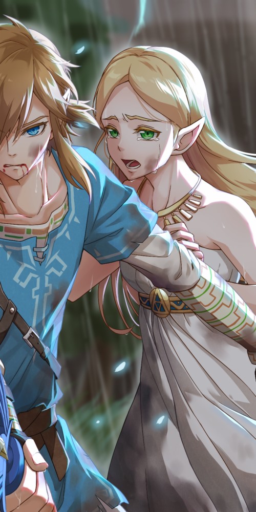 zelda breath of the wild wallpaper,cg artwork,anime,illustration,black ...