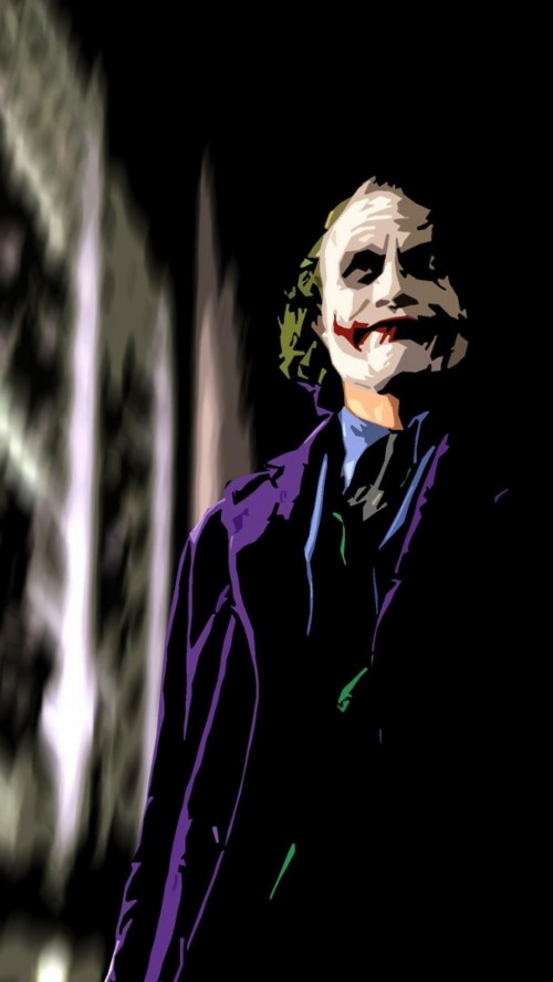 Dark Knight Joker Wallpaper Hd Joker Supervillain Fictional Character Illustration Darkness Art Wallpaperkiss