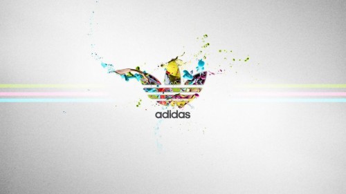 Adidas Originals Wallpaper Blue Text Aqua Font Logo Azure Brand Company Graphics Trademark Wallpaperkiss