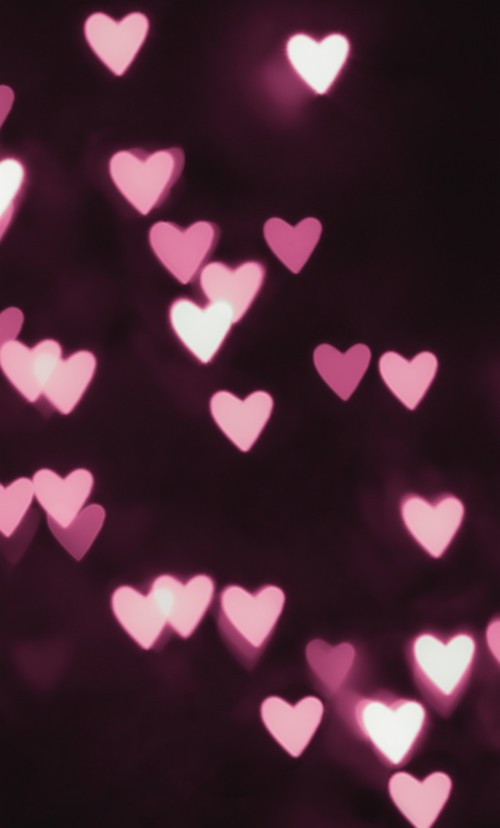 ハート壁紙iphone 心臓 ピンク 紫の バイオレット 赤 光 設計 パターン 愛 Wallpaperkiss