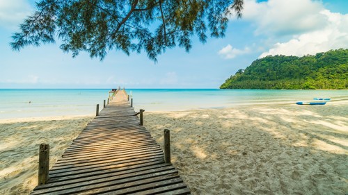 デスクトップの壁紙1366x768 自然 自然の風景 岸 ビーチ 海 観光 海岸 海洋 カリブ海 空 Wallpaperkiss