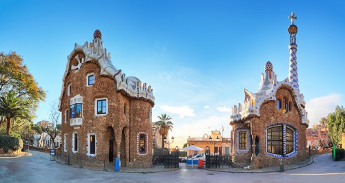 バルセロナデスクトップ壁紙 町 建物 パノラマ 中世の建築 建築 市 写真撮影 ファサード Wallpaperkiss