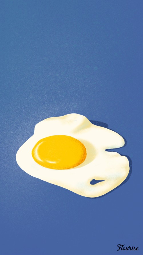 卵の壁紙 目玉焼き 卵 皿 卵白 黄 食物 朝ごはん Wallpaperkiss