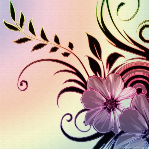 壁紙lucu Android 花柄 ピンク グラフィックデザイン 工場 花弁 葉 設計 パターン 花 壁紙 Wallpaperkiss