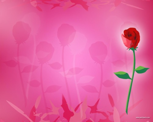 Animasi壁紙bergerak無料ダウンロード ピンク 赤 花弁 花 工場 心臓 植物の茎 壁紙 Wallpaperkiss
