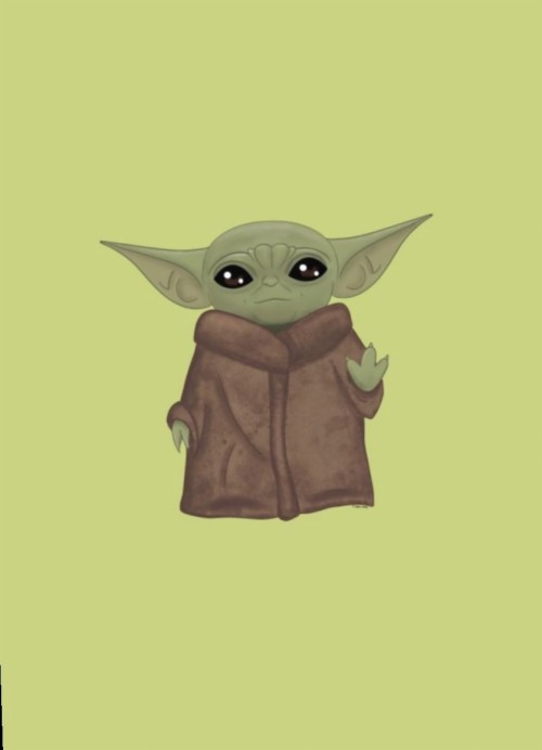 Cute Star Wars Wallpaper Yoda Superhero Fictional Character Illustration Animation Wallpaperkiss