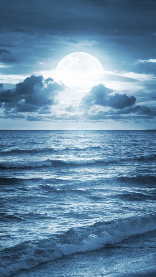 Iphone 6のデフォルトの壁紙 空 水域 地平線 海 海洋 自然 波 水 青い 雲 Wallpaperkiss