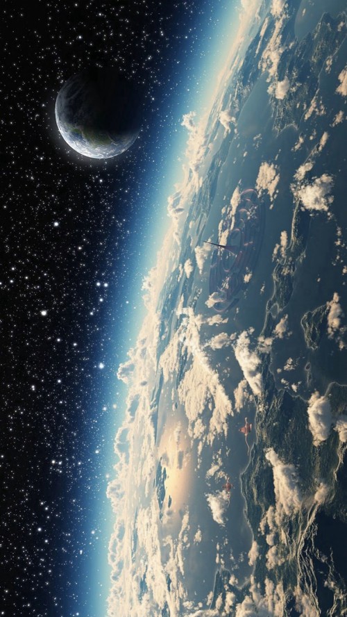 最高のiphone 6プラス壁紙 宇宙 空 雰囲気 天体 スペース 惑星 地球 宇宙 世界 天文学 Wallpaperkiss