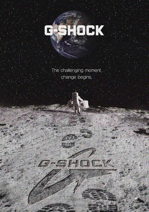 G Shock Wallpaper Moon Astronomical Object Text Astronaut Album Cover Font Atmosphere Space Outer Space Poster Wallpaperkiss