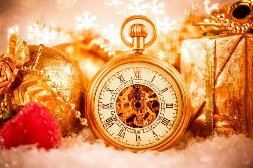 新しい時計の壁紙 見る 懐中時計 クリスマス イブ 休日 新年 目覚まし時計 Wallpaperkiss