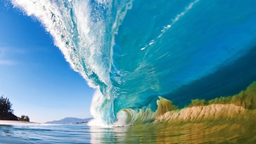 ハワイのデスクトップの壁紙 波 水 水資源 風の波 自然の風景 海洋 空 海 氷河 Wallpaperkiss