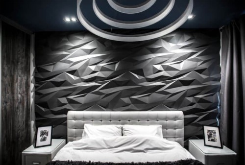 壁のための黒い壁紙 黒と白 壁 ウォールステッカー ルーム ソファー 壁紙 リビングルーム インテリア デザイン 家具 モノクローム Wallpaperkiss