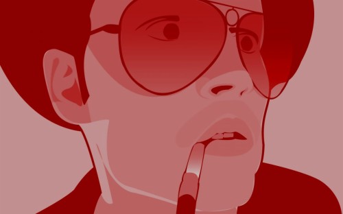 Fear And Loathing In Las Vegas Wallpaper Red Eyewear Nose Head Cartoon Lip Mouth Illustration Animation Font Wallpaperkiss