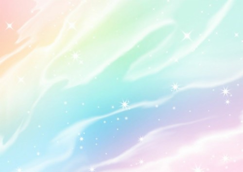 Pastel Rainbow Wallpaper Blue Sky Aqua Pink Atmosphere Pattern Illustration Wallpaperkiss