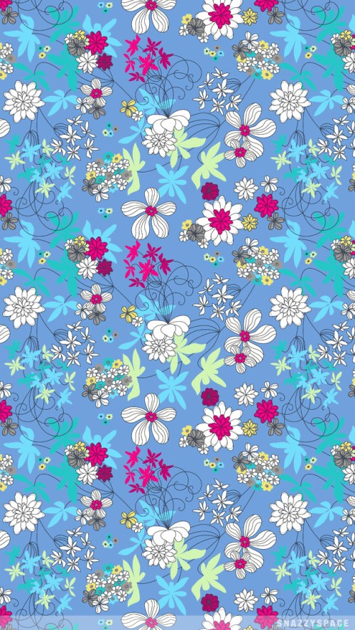 かわいい花の壁紙 パターン 花柄 設計 繊維 花 包装紙 工場 パターン 野草 Wallpaperkiss