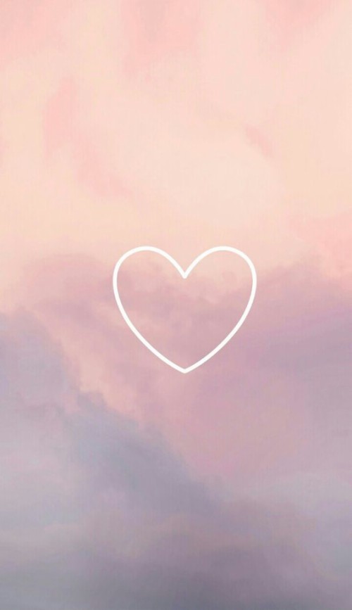 壁紙rosaパステル 空 心臓 ピンク 雲 愛 昼間 雰囲気 心臓 バレンタイン デー Wallpaperkiss