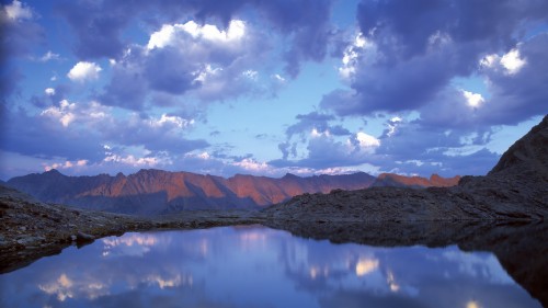 素敵な風景の壁紙 空 反射 自然 自然の風景 水 山 雲 湖 Wallpaperkiss