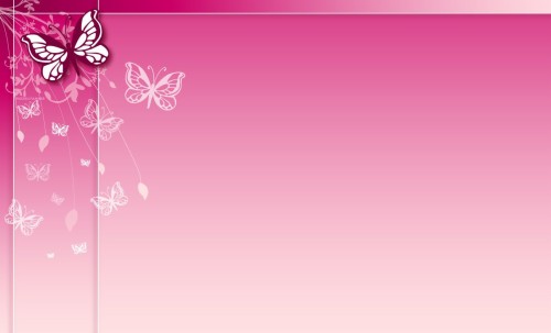 ピンクの蝶のライブ壁紙 ピンク バタフライ 工場 Wallpaperkiss