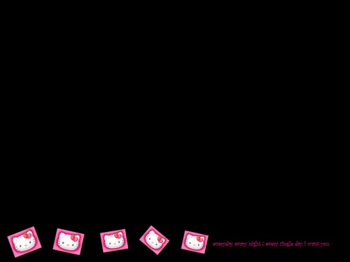 ダウンロード壁紙ハローキティlucu 黒 ピンク 赤 テキスト フォント ゲーム グラフィックデザイン Wallpaperkiss
