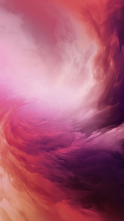壁紙einfarbig 空 ピンク 赤 雲 紫の オレンジ 雰囲気 Wallpaperkiss