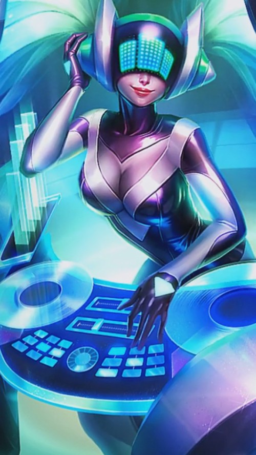 Dj Sona Live Wallpaper Cg Artwork Fictional Character Illustration Mythology Supernatural Creature Art Mythical Creature Chest 2238900 Wallpaperkiss