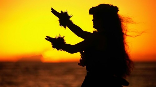 ハワイの夕日の壁紙 シルエット 空 ハッピー 日没 写真撮影 楽しい バックライト 日の出 イブニング Wallpaperkiss