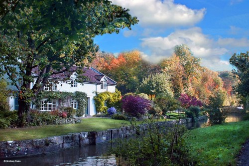 イギリスの田舎の壁紙 自然の風景 自然 財産 家 木 家 コテージ 空 エステート Wallpaperkiss