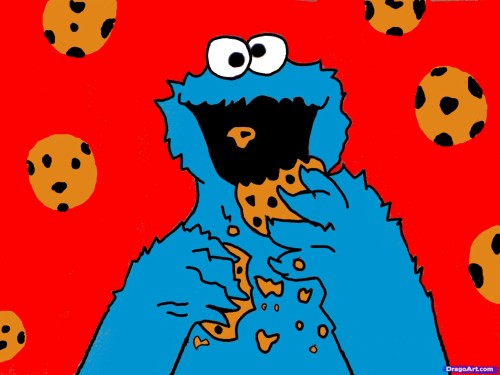 Cookie Monster Wallpaper Hd Cartoon Illustration Art Organism Graphic Design Happy Graphics Clip Art Wallpaperkiss