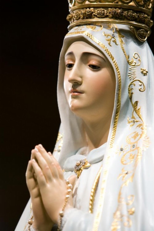 Unsere Dame Von Fatima Tapete Statue Tradition Hand Skulptur Tempel Religioses Institut Lacheln Kopfbedeckung Kunst 2296085 Wallpaperkiss